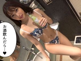 【街アプリでゲット】3年彼氏ナシの20歳女子アナ系美女とホテル飲み！酒の勢いで性欲爆発♡ウブな見た目と裏腹に感じまくる敏感ボディをハメ倒し！